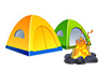 recreation center Lesnoe ozero - Place to put up tents