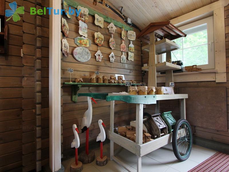 Отдых в Белоруссии Беларуси - загородный комплекс Здоровей - Сувенирный киоск