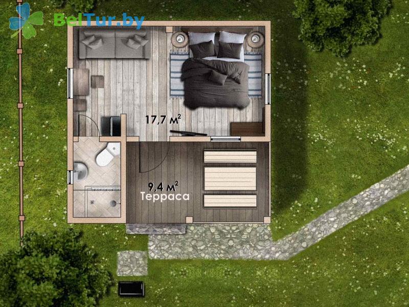 Rest in Belarus - country complex Zdorovey - double (house «Vasilek») 