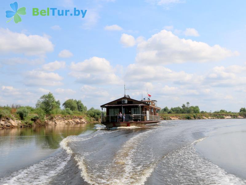 Rest in Belarus - floating hotel Polesie - Territory