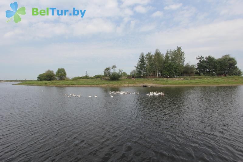 Rest in Belarus - floating hotel Polesie - Water reservoir