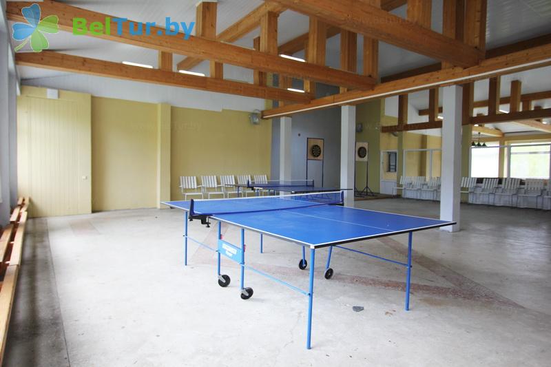 Rest in Belarus - recreation center Olimpiec - Table tennis (Ping-pong)