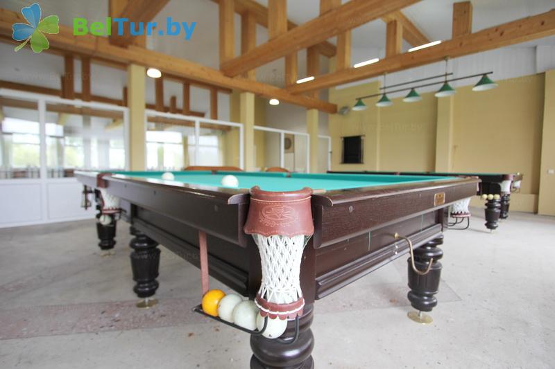 Rest in Belarus - recreation center Olimpiec - Billiards