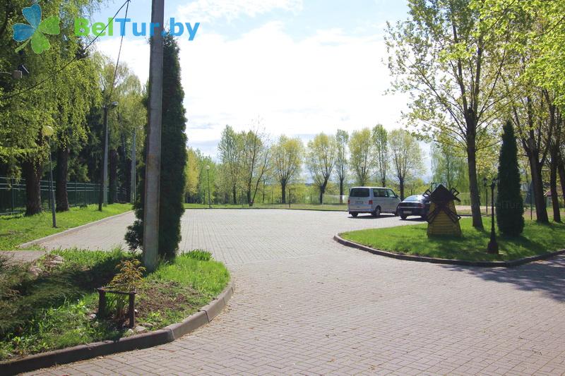 Rest in Belarus - recreation center Olimpiec - Parking lot