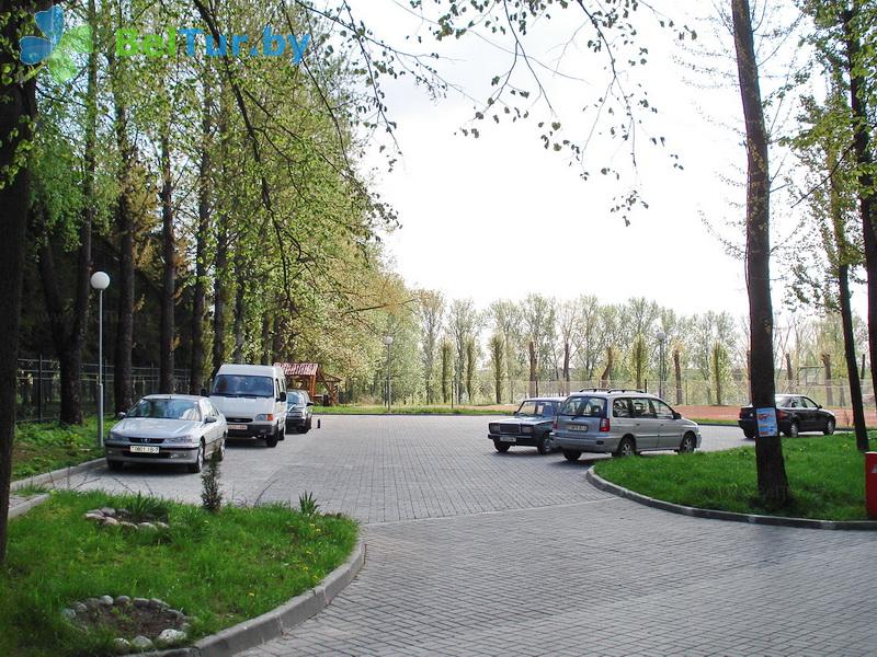 Rest in Belarus - recreation center Olimpiec - Parking lot