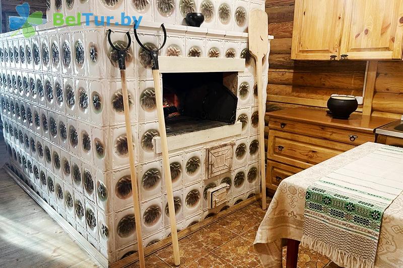 Rest in Belarus - recreation center Olimpiec - 11-bed Premium (Cottage  8 with a Russian stove) 