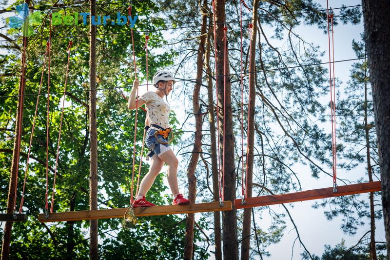 Rest in Belarus - tourist complex Park Hotel Yarki - Rope town