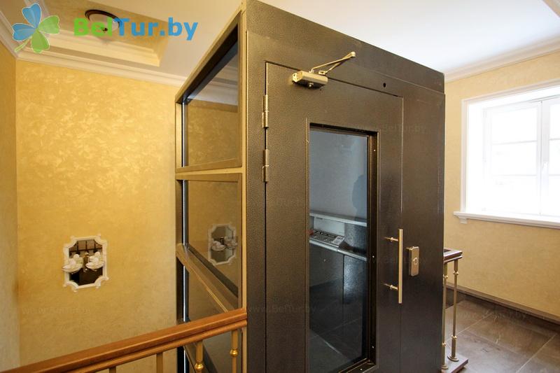 Rest in Belarus - hotel complex Vyaliki Svyatsk Valovichau - For disabled people - elevator