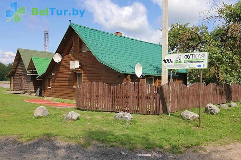 Rest in Belarus - recreation center Krasnogorka - cottage on the berth