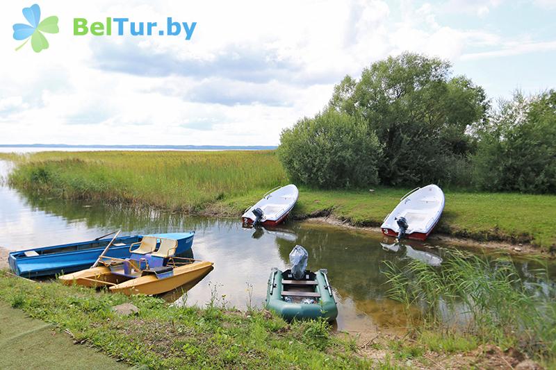 Rest in Belarus - recreation center Krasnogorka - Rent boats