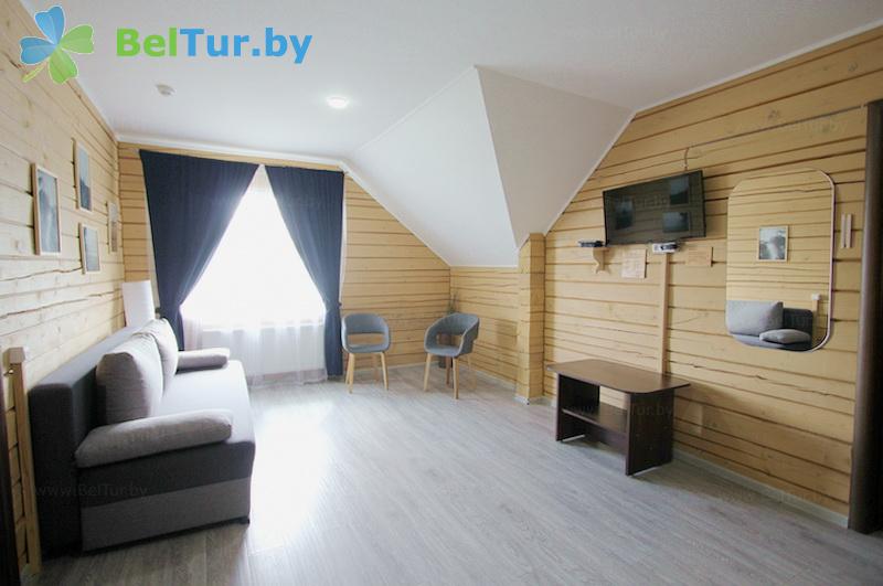 Rest in Belarus - ecohotel Kvetki Yablyni - 2-room double suite (house Karasev) 