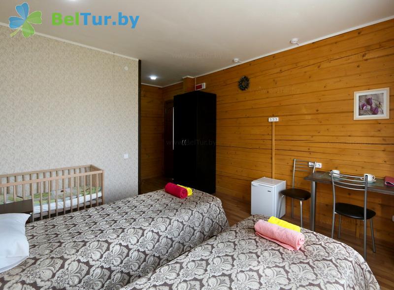 Rest in Belarus - ecohotel Kvetki Yablyni - 1-room double junior suite (house Rowan) 