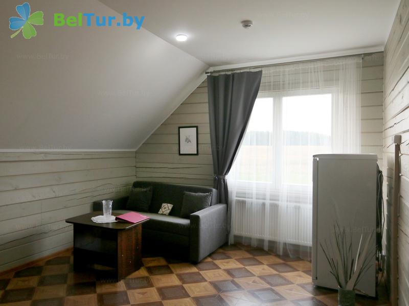 Rest in Belarus - ecohotel Kvetki Yablyni - 2-room double suite (house Rowan) 