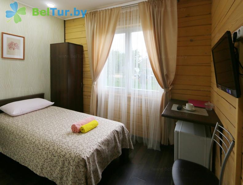 Rest in Belarus - ecohotel Kvetki Yablyni - 1-room single standard (house Raspberries) 