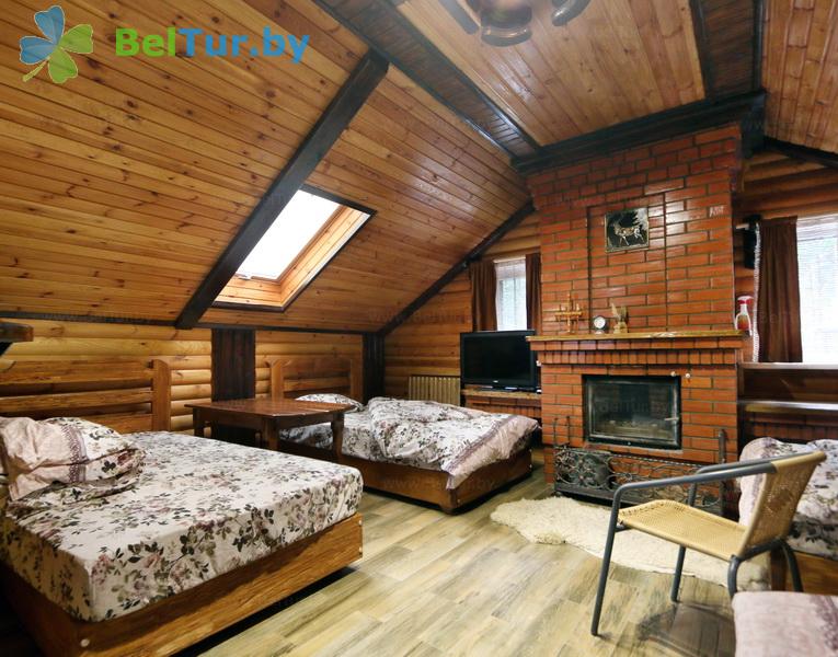 Rest in Belarus - recreation house Sosnovy rai - 1-room for four people (guest house 2) 