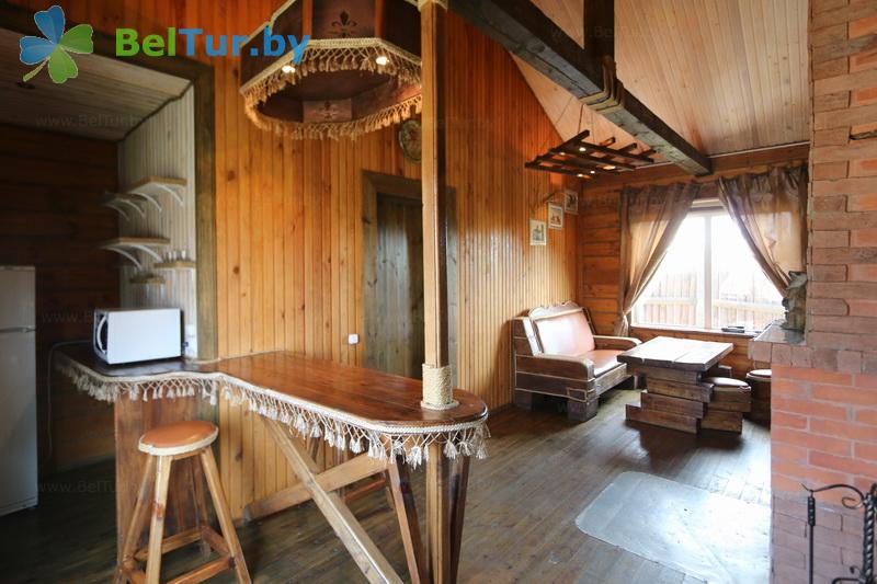 Rest in Belarus - hunting and tourist complex Folvark Belcho - house for 4 people (house Fachwerk) 