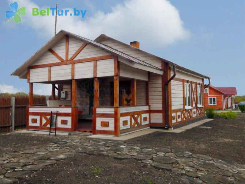 Rest in Belarus - hunting and tourist complex Folvark Belcho - house Fachwerk