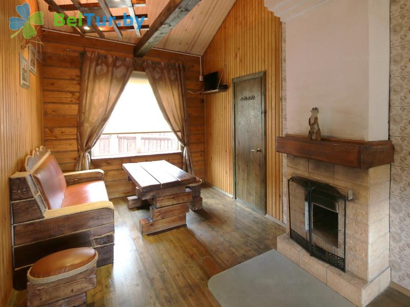 Rest in Belarus - hunting and tourist complex Folvark Belcho - house for 4 people (house Fachwerk) 