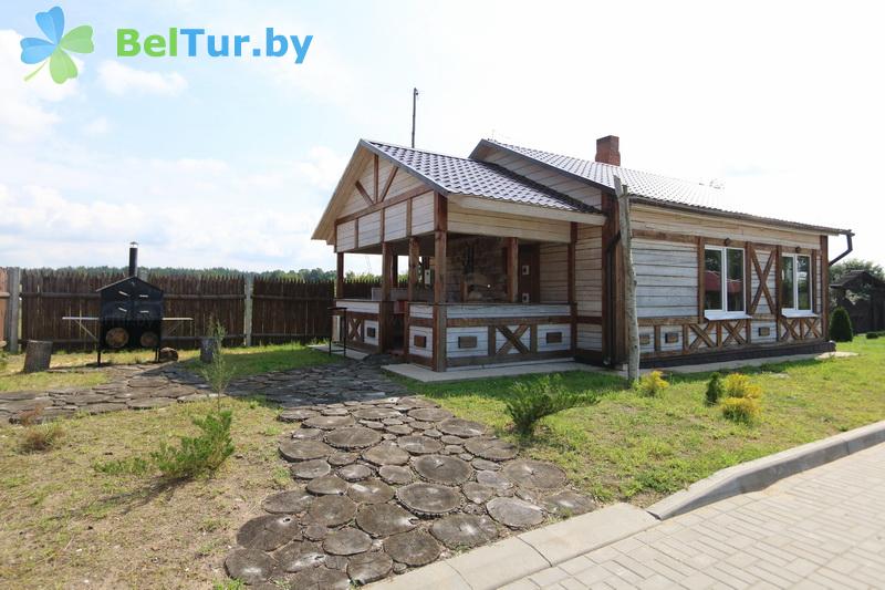 Rest in Belarus - hunting and tourist complex Folvark Belcho - house Fachwerk