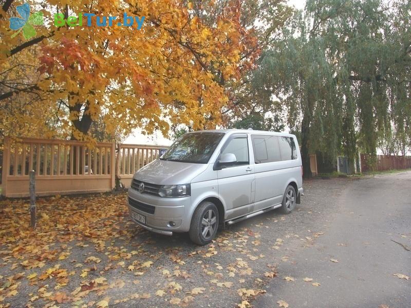 Rest in Belarus - recreation center Pogorany - Parking lot