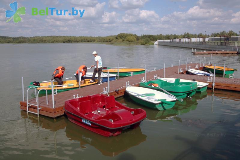Rest in Belarus - hotel complex Robinson Club - Rent boats