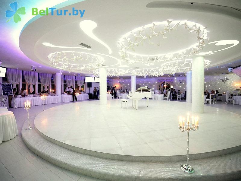 Rest in Belarus - hotel complex Robinson Club - Banquet hall