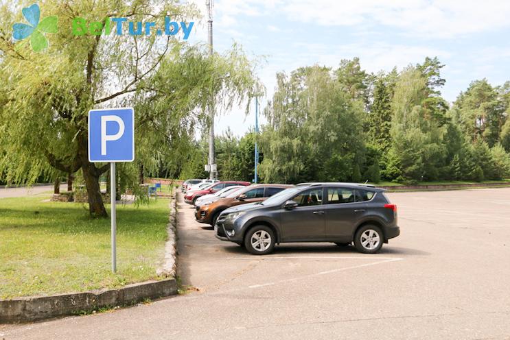 Rest in Belarus - hotel complex Vesta - Parking lot