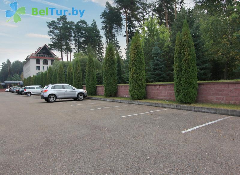 Rest in Belarus - hotel complex Vesta - Parking lot