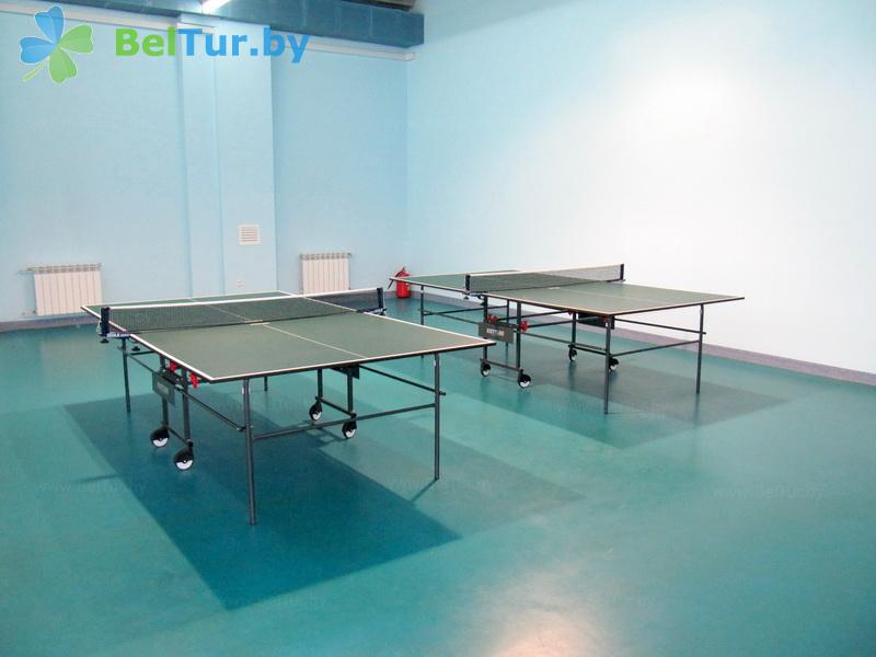 Rest in Belarus - hotel complex Vesta - Table tennis (Ping-pong)