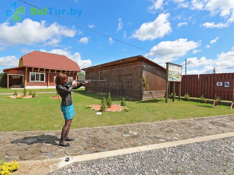 Rest in Belarus - hunter's house Mezno - Shooting gallery