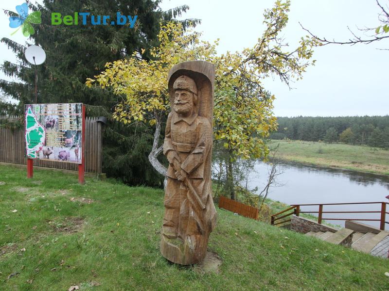 Отдых в Белоруссии Беларуси - дом охотника На Вилии - Территория и природа