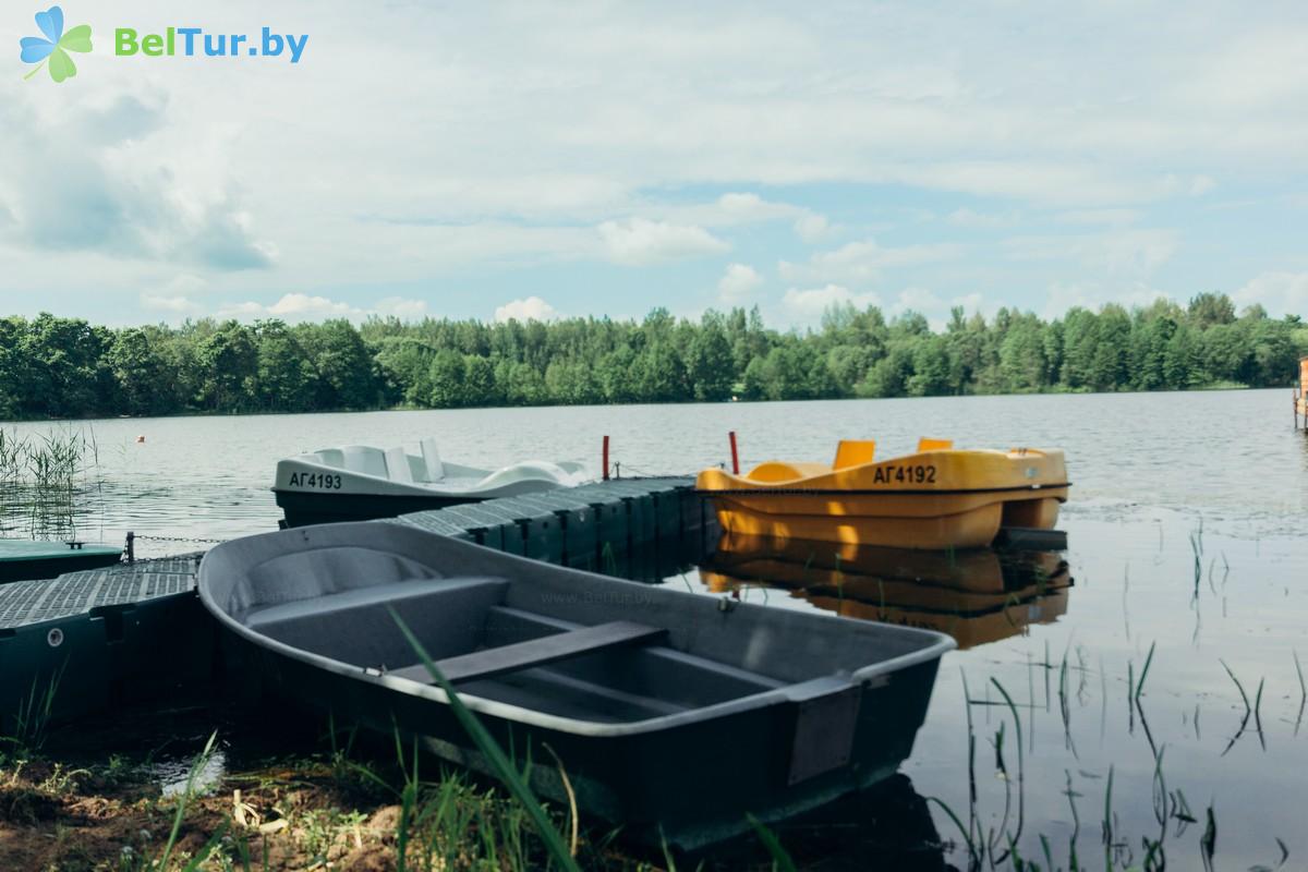 Rest in Belarus - recreation center Belyye Rosy - Rent boats