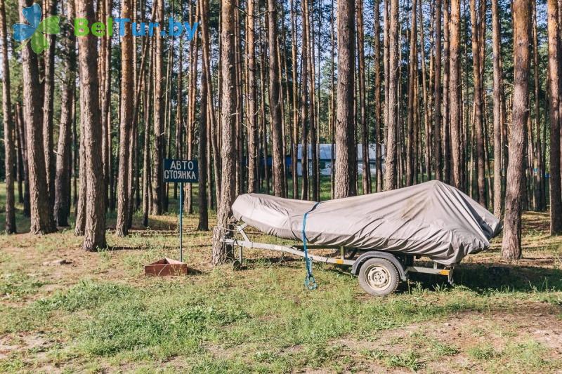 Rest in Belarus - recreation center Gomselmash - Parking lot