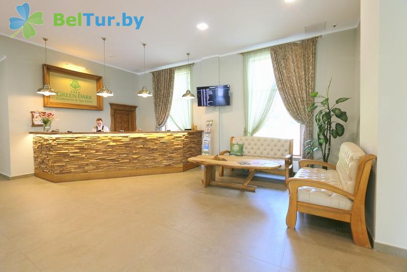 Rest in Belarus - hotel complex Green Park Hotel - Reception