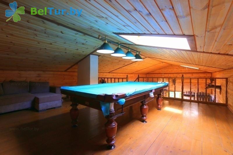 Rest in Belarus - hunter's house Grodnenskij - Billiards