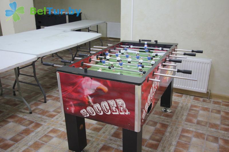 Rest in Belarus - recreation center Chaika Borisov - Gaming tables