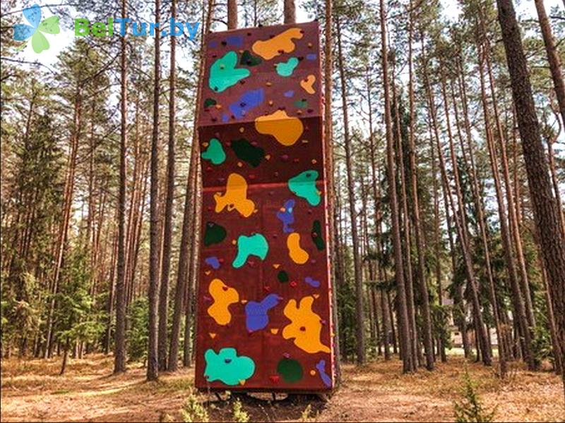 Rest in Belarus - health-improving complex Isloch Park - Climbing wall