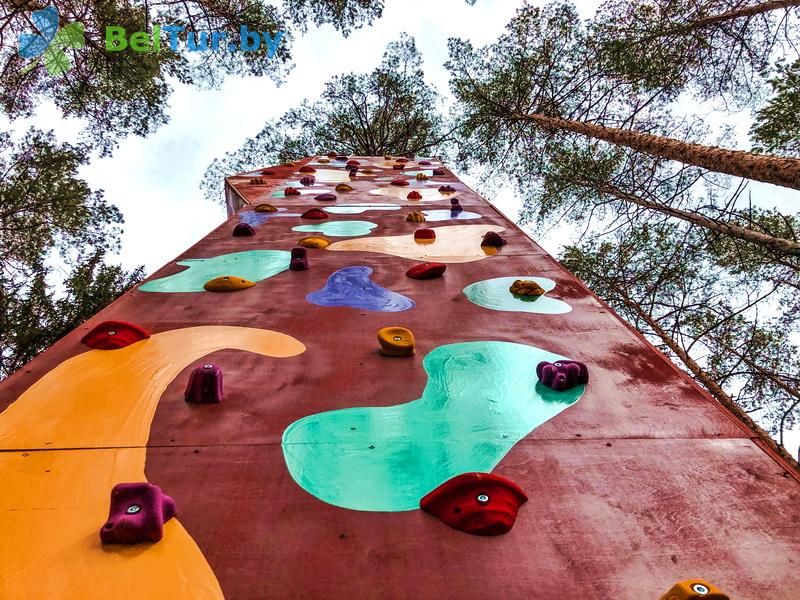 Rest in Belarus - health-improving complex Isloch Park - Climbing wall