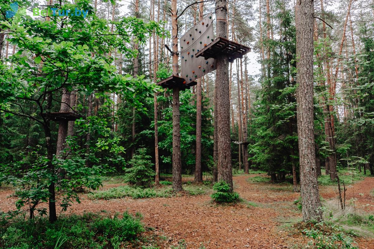 Rest in Belarus - health-improving complex Isloch Park - Rope town