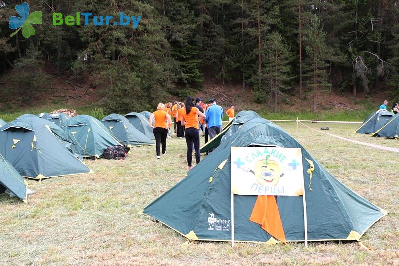 Rest in Belarus - health-improving complex Isloch Park - Place to put up tents