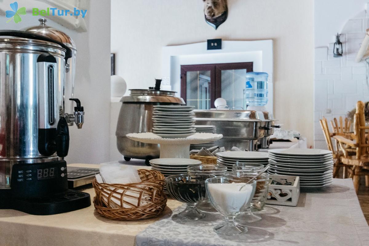 Rest in Belarus - hotel complex Serebryanyiy rodnik - Meals