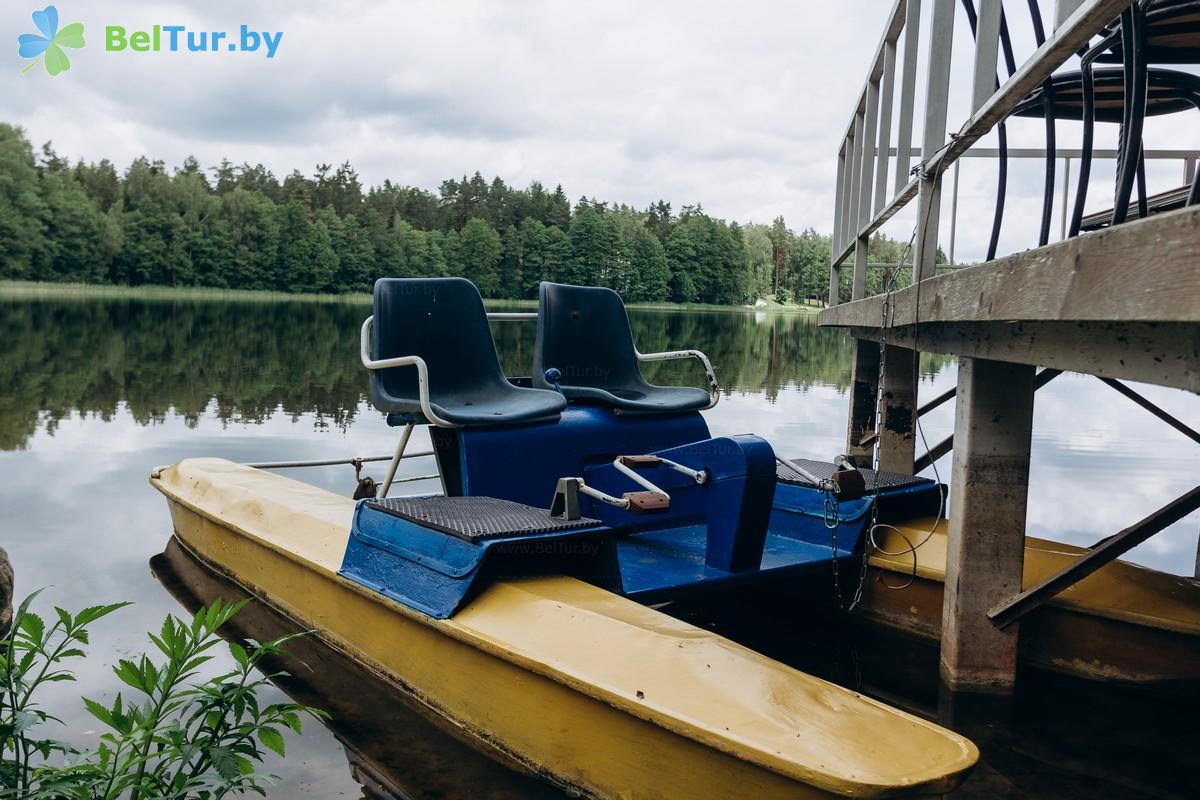 Rest in Belarus - recreation center Serebryanyiy rodnik - Rent boats