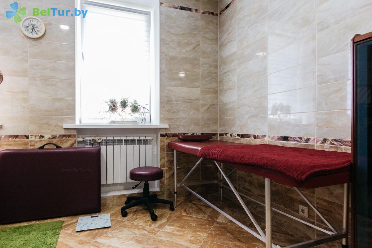 Rest in Belarus - hotel complex Serebryanyiy rodnik - Massage room