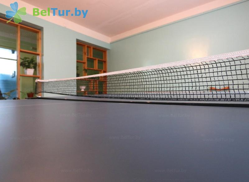 Rest in Belarus - health-improving complex Belino - Table tennis (Ping-pong)