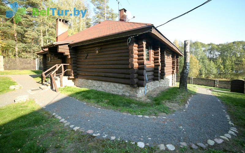 Rest in Belarus - recreation center Bobrovaja hata - cottage Zayachjya izba