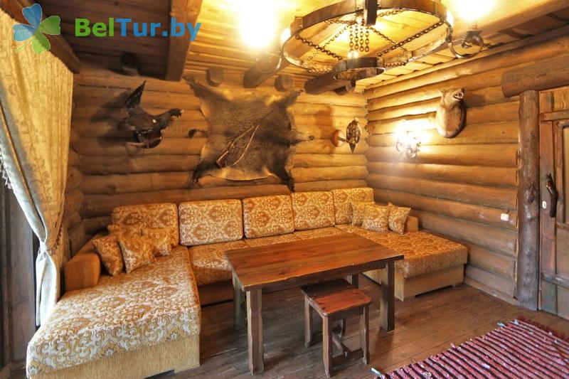 Rest in Belarus - recreation center Bobrovaja hata - house for 4 people (cottage Lisjya nora) 