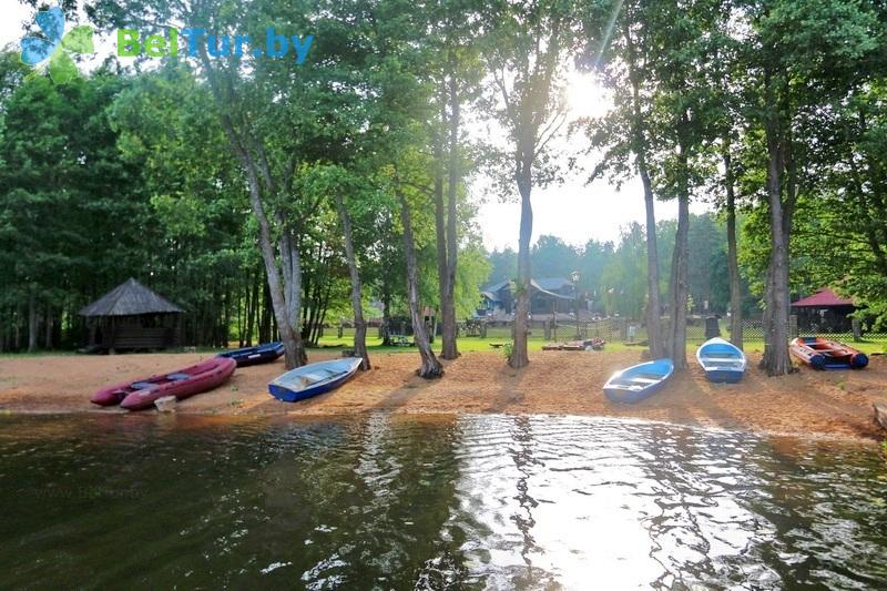 Rest in Belarus - recreation center Bobrovaja hata - Beach