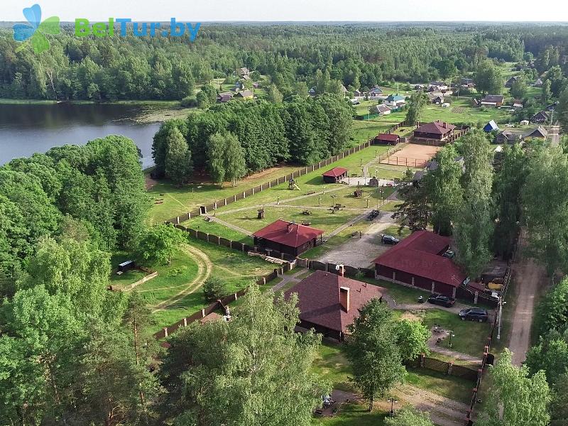 Rest in Belarus - recreation center Bobrovaja hata - Territory