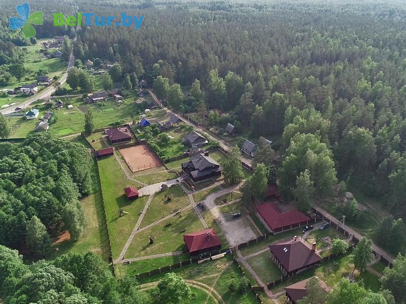 Rest in Belarus - recreation center Bobrovaja hata - Territory