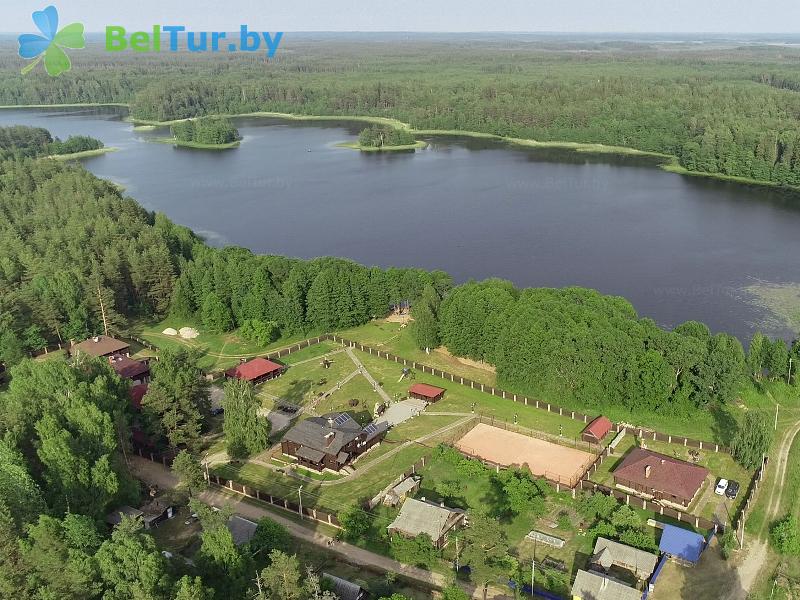 Rest in Belarus - recreation center Bobrovaja hata - Territory